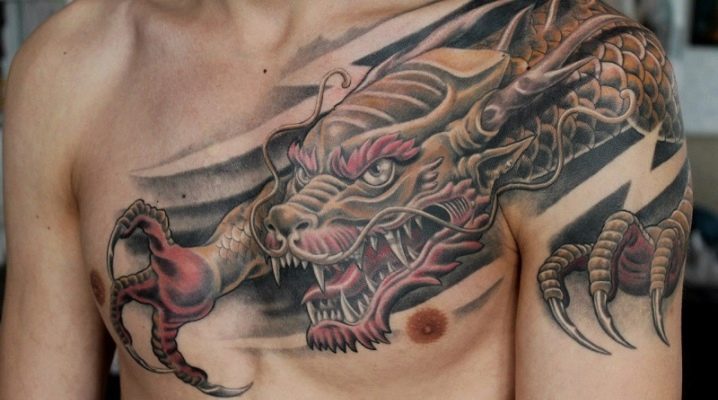 Examen des tatouages ​​​​de dragon pour hommes