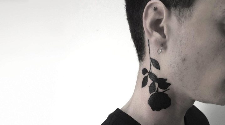 Opcje dla męskich tatuaży z boku szyi