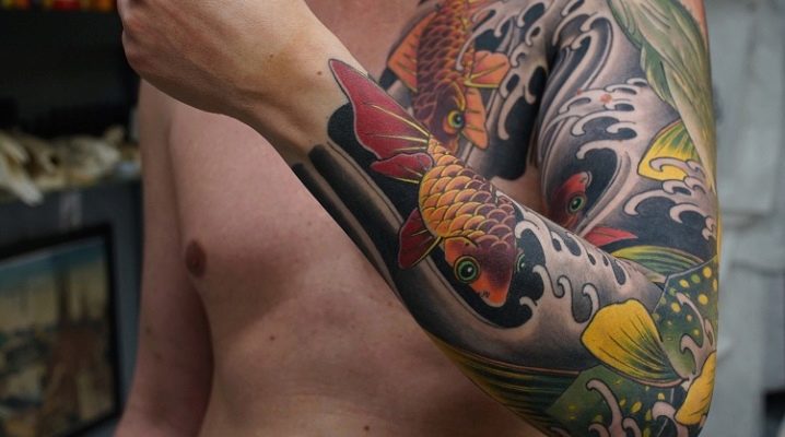 Све о мушким тетоважама у јапанском стилу