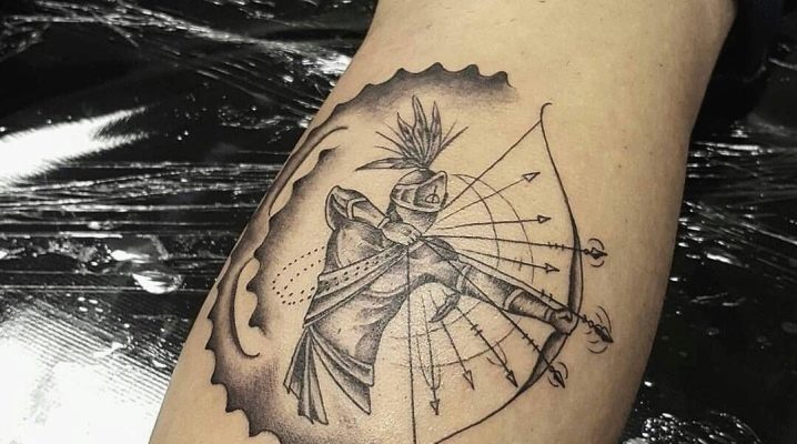 Wszystko o tatuażu znaku zodiaku Strzelec dla mężczyzn