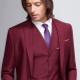 Men's burgundy suits: how to choose and what to wear with?