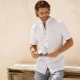 Ланене кошуље за мушкарце: предности, мане и сорте модела