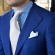 How to choose a tie for a blue suit?