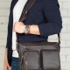 Men's leather shoulder bags: types, best models and tips for choosing