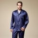 Men's silk and satin pajamas