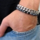 Men's steel bracelets: varieties and tips for choosing