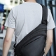 Men's backpacks with one shoulder strap: types and features