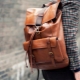 Men's leather backpacks: types, review of models and tips for choosing