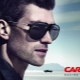 Features of men's glasses Carrera