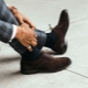 أحذية الرجال من جلد الغزال: النماذج والاختيارات