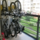 Deposito biciclette in balcone e loggia