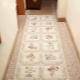 Carpets in the hallway