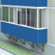 Rivestimento balcone con lamiera profilata esterna
