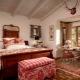 Country style bedroom interior