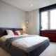 Design semplice della camera da letto