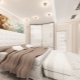 Design moderno della camera da letto in colori chiari