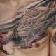 Przegląd męskich tatuaży smoków