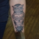 Description of tattoo in the form of owls for men and their meaning