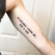 Vīriešu tetovējumu apraksts uzrakstu veidā un to atrašanās vieta