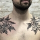 All about men's collarbone tattoos