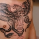 Vīriešu ērgļa tetovējumu izvēle